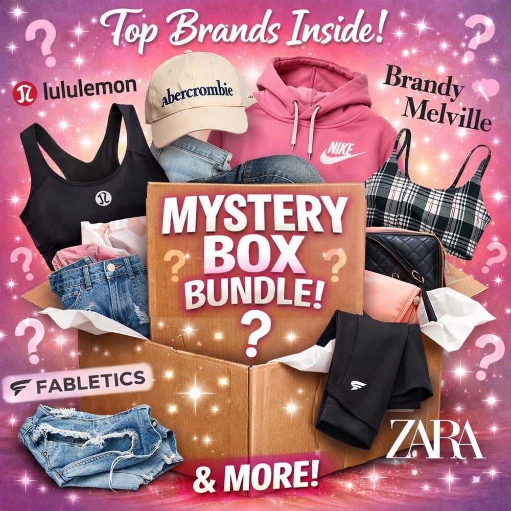 Mystery Box Size Small & Medium Clothing Bundle